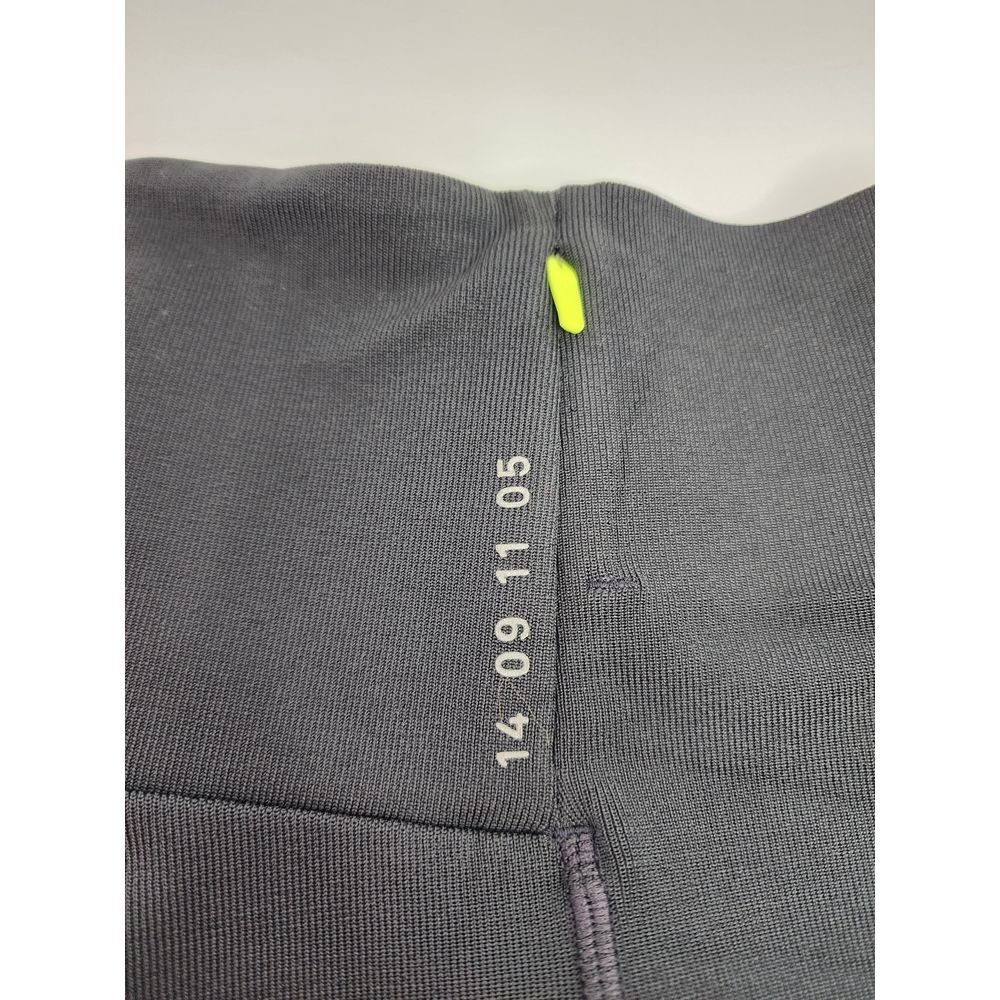 Nike Leggings Women's Large Nikelab Tech Pack Running Black Grey Stripe Crop - Picture 5 of 7